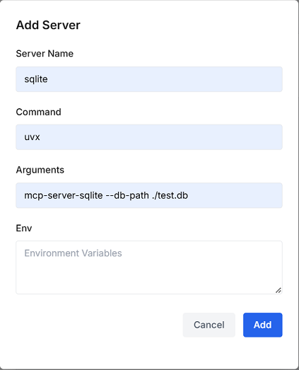 Add MCP Server