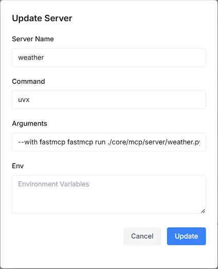 Add MCP Server